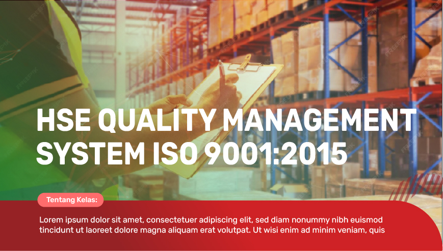 HSE Quality Management System ISO 9001:2015