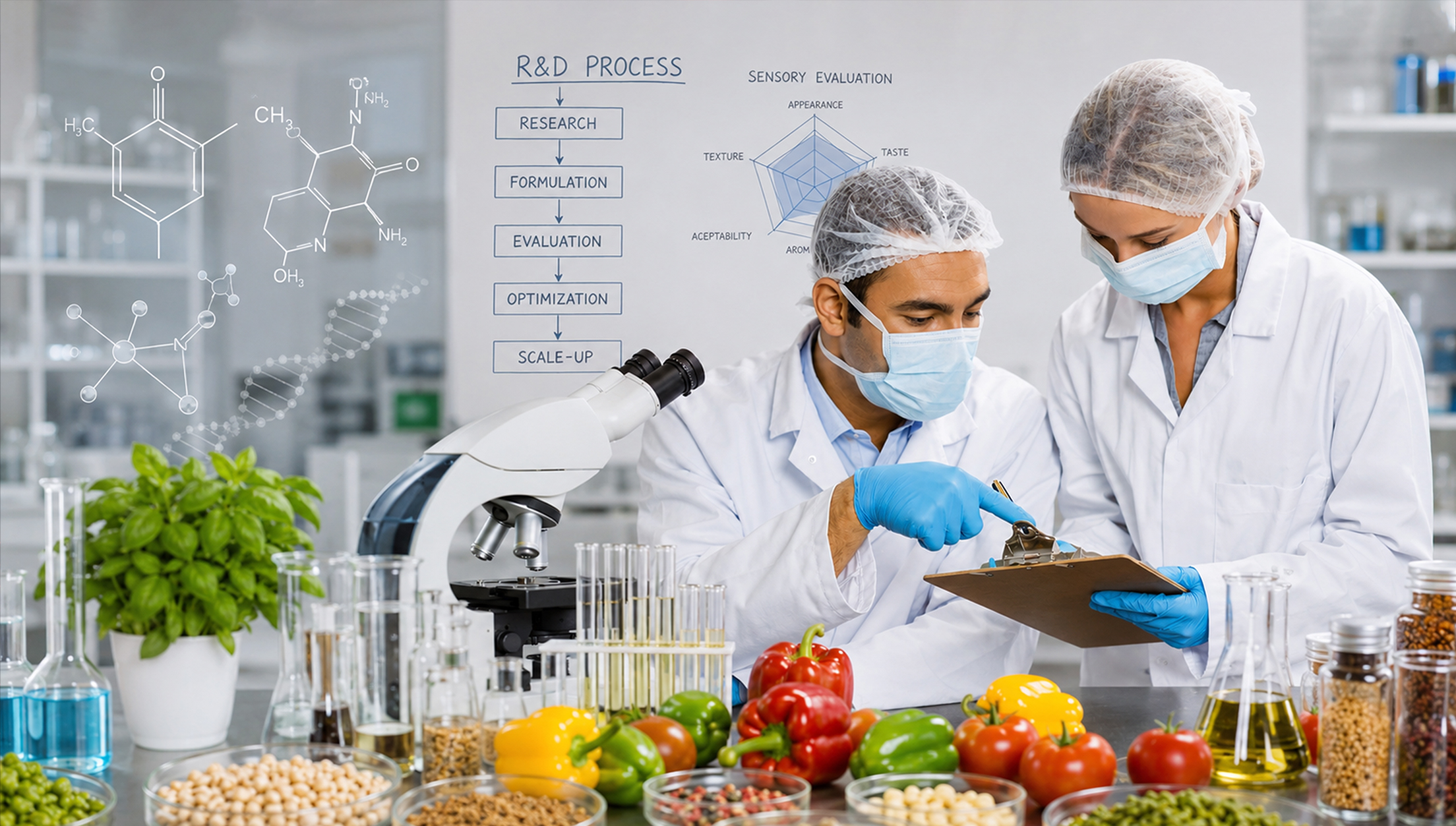 Research & Development (R&D) in Food Industry